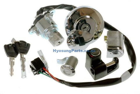 Genine Daelim Ignition Key Switch Lock Set VL125