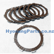Genuine Daelim Clutch Drive Plate SET (7) VJF250 VL250